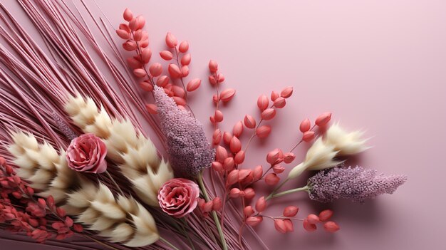 Ilustração de flores de cerejeira HD 8K papel de parede Stock Photographic