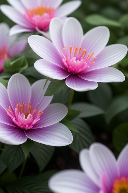 Ilustração de flores de primavera