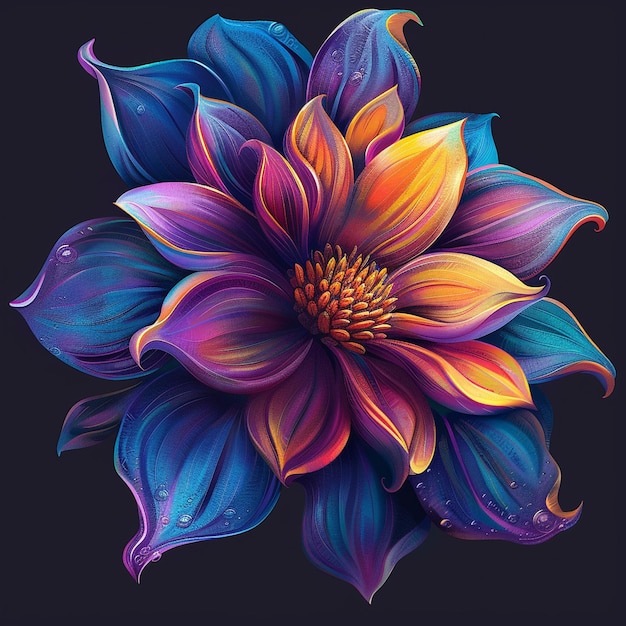 Ilustração de flores