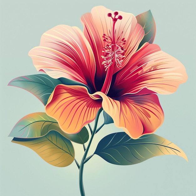 Ilustração de flores