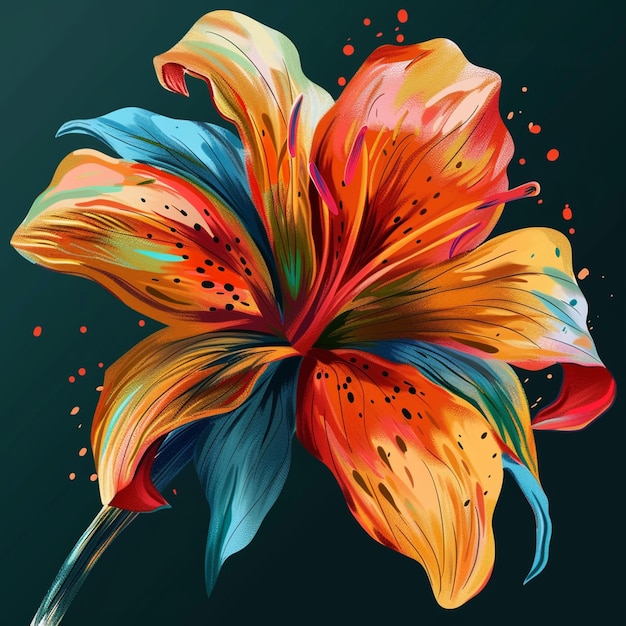 Ilustração de flores