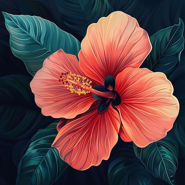 Ilustração de flores