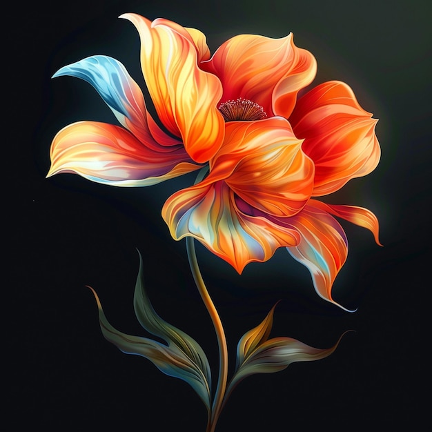 Ilustração de flores