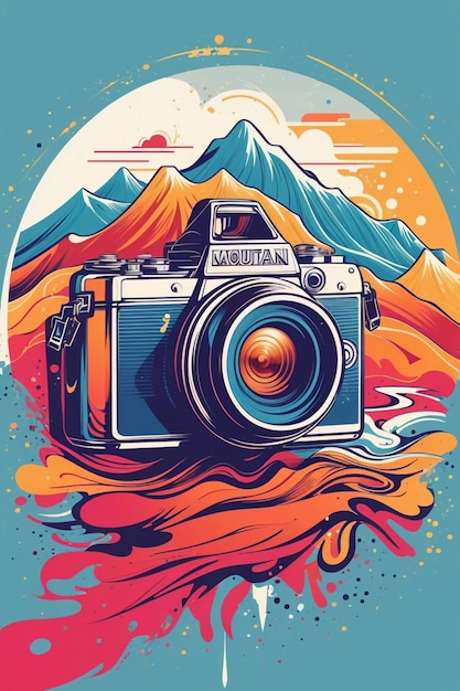 ilustração de fotografia