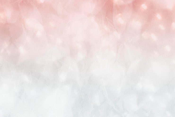 Foto ilustração de fundo bokeh rosa e branco brilhante