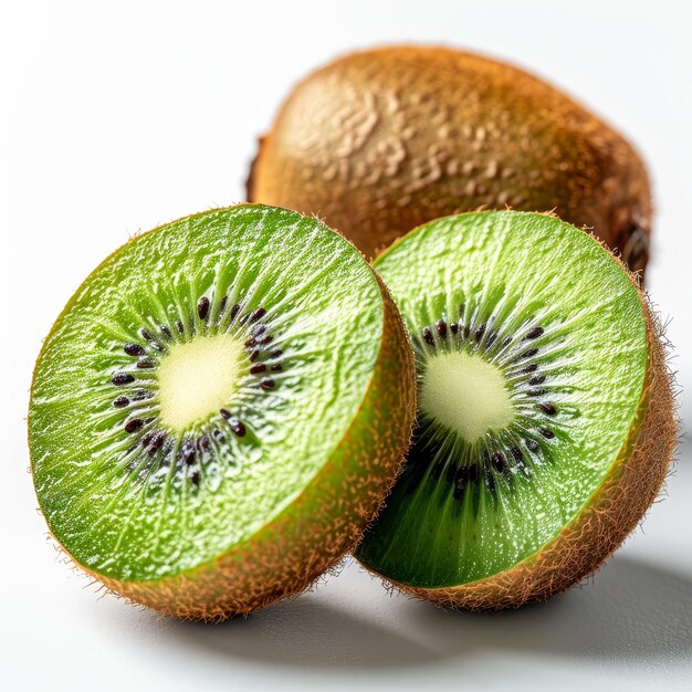 Ilustração de fundo branco instantânea de kiwis