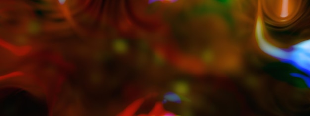 Ilustração de fundo desfocado abstrato multicolor líquido