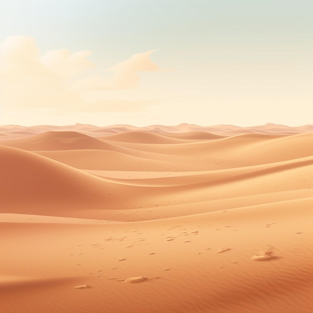 Foto ilustração de fundo do deserto