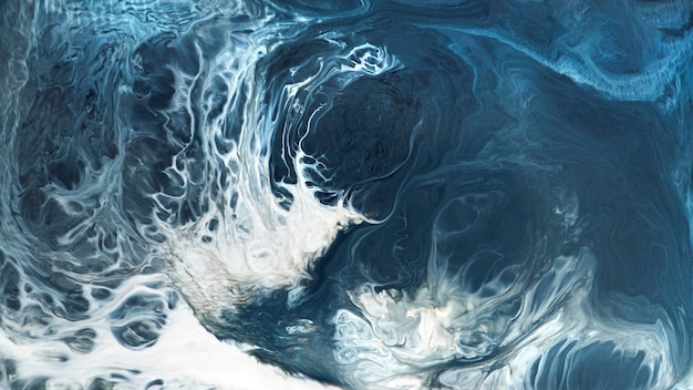 Ilustração de fundo estampado em aquarela grunge azul abstrato