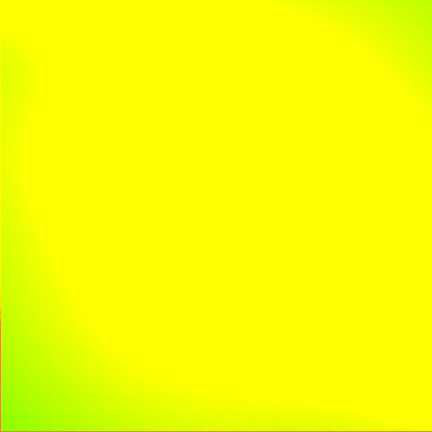 Ilustração de fundo quadrado vazio gradiente de cor amarela