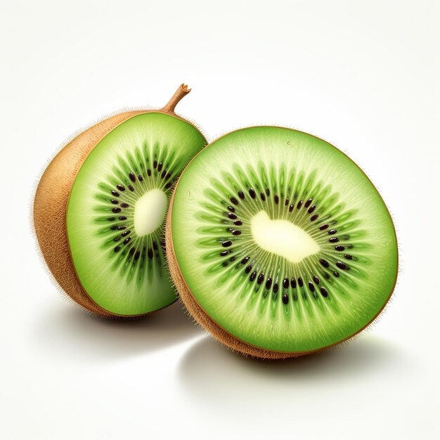 ilustração de ilustração de fruta kiwi em fundo branco