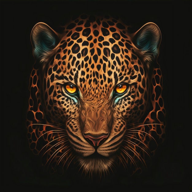 ilustração de jaguar