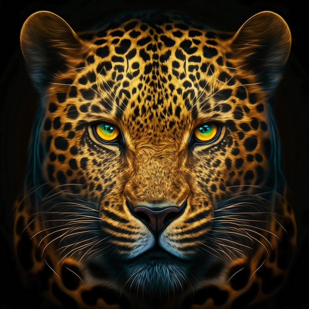 ilustração de jaguar