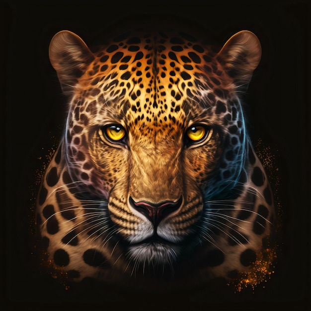 ilustração de jaguar