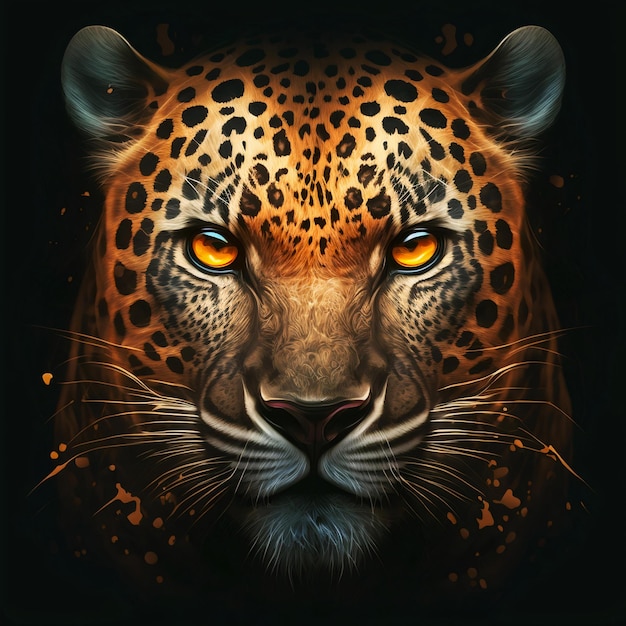 ilustração de jaguar