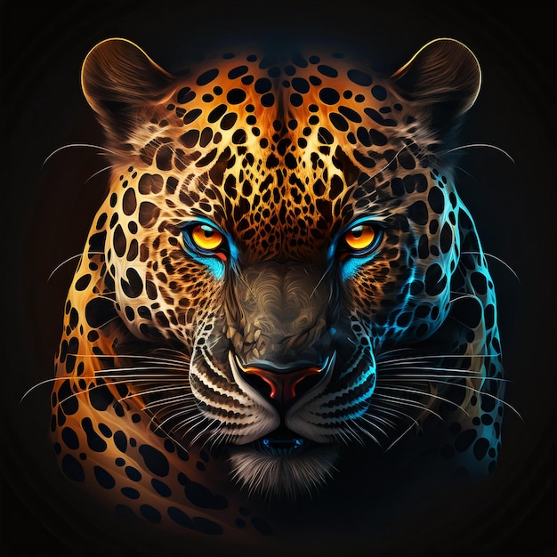 ilustração de jaguar