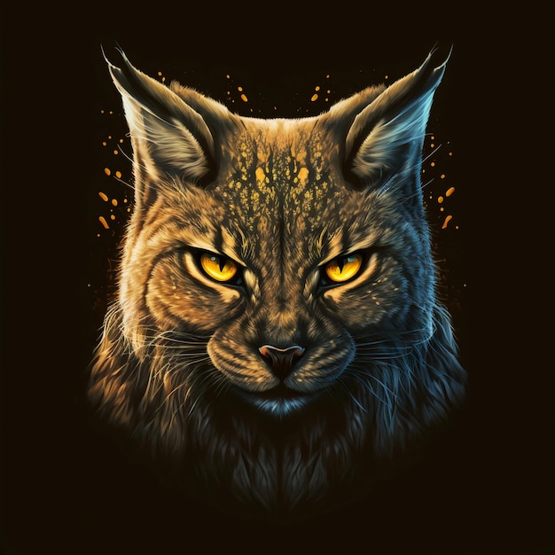 Ilustração de lince