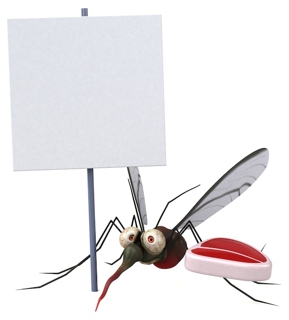 Ilustração de mosquito