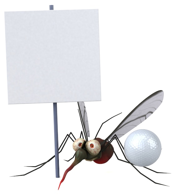 Foto ilustração de mosquito