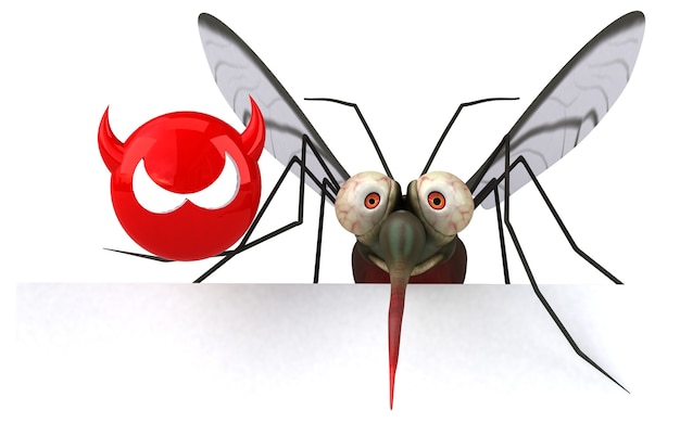 Ilustração de mosquito