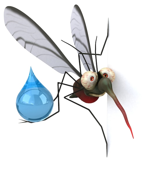 Ilustração de mosquito