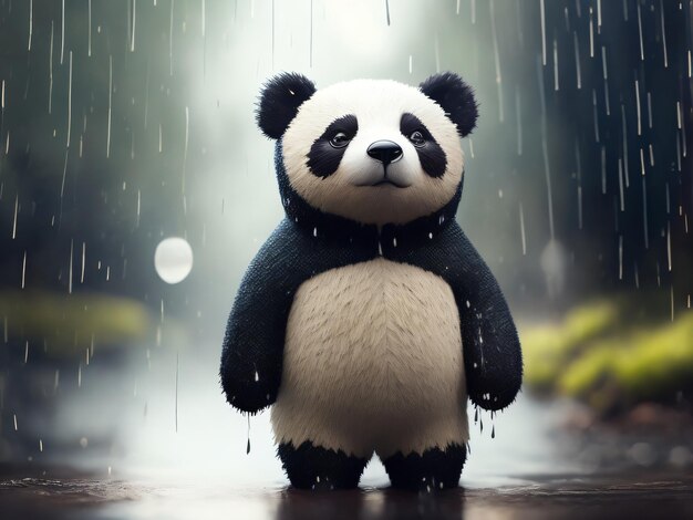 Página 6  Fotos Panda Desenhos Animados Chuva Melancia, 67.000+