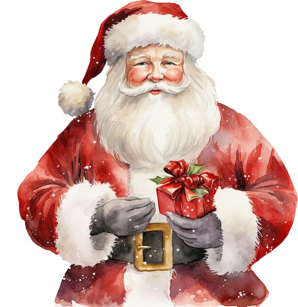 Ilustração de Papai Noel Clipart de Natal