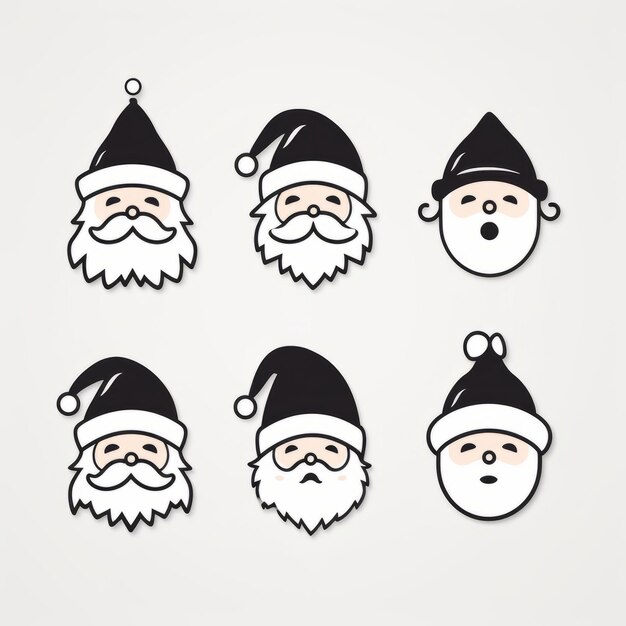 Foto ilustração de papai noel