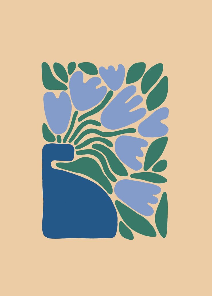 Foto ilustração de plantas exóticas modernas