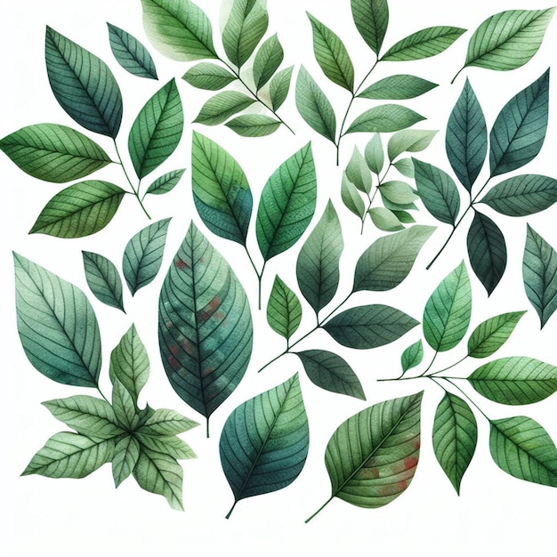 Ilustração de plantas