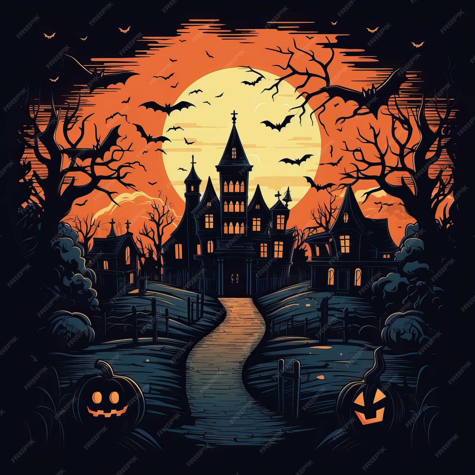 Design De Cartaz Minimalista Para Filmes De Halloween Ilustração do Vetor -  Ilustração de pesadelo, inoperante: 227474316