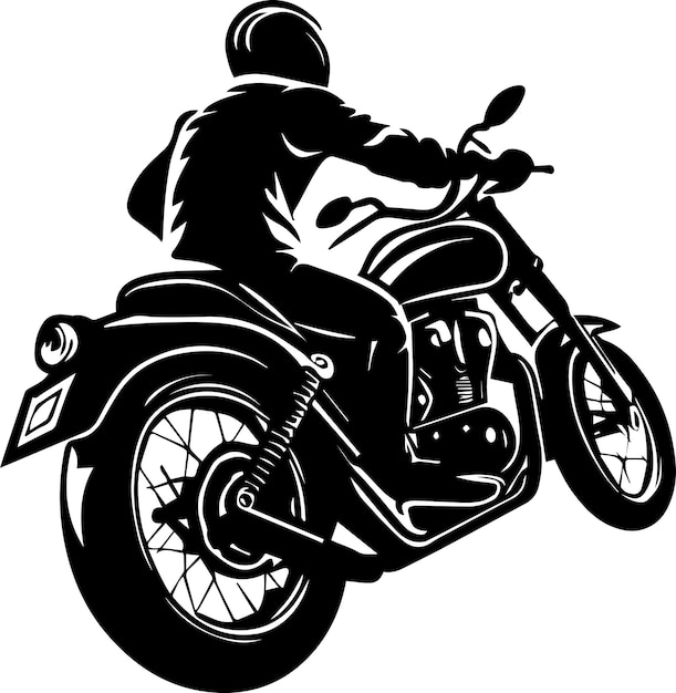 Foto ilustração de tatuagem de motociclista de costas 11