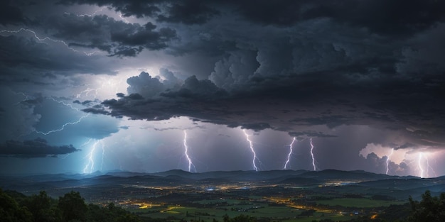 Foto ilustração de tempestade