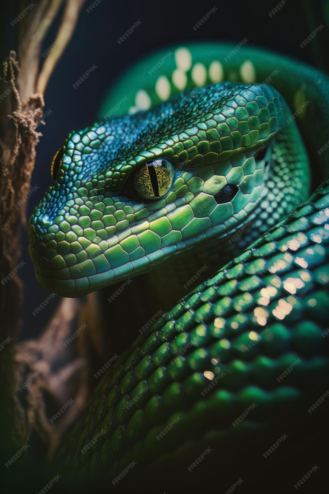 Afinal, a cobra-verde é ou não venenosa? - Geral - Cassilândia