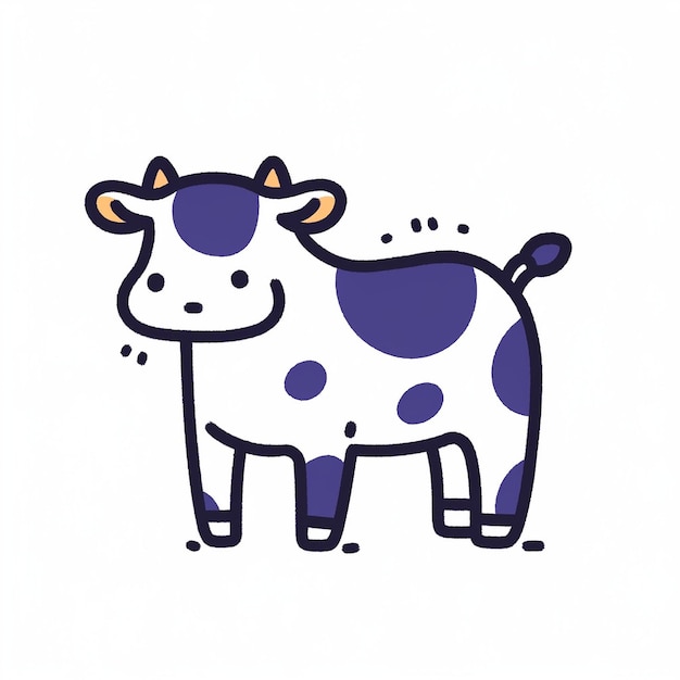 Ilustração de vaca