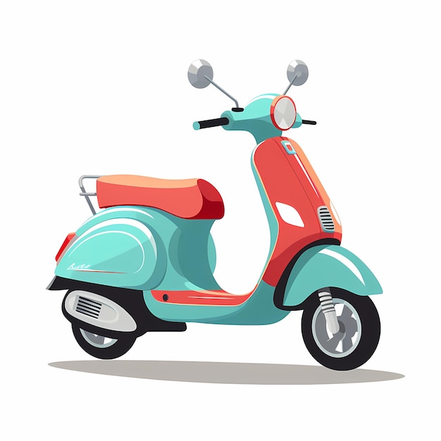 Foto ilustração de vespa