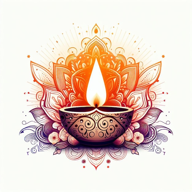 Ilustração diwalii