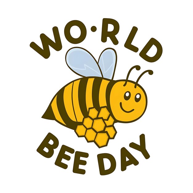 Foto ilustração do dia mundial das abelhas