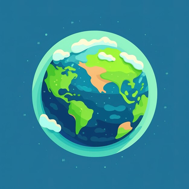 Ilustração do dia mundial do ozônio