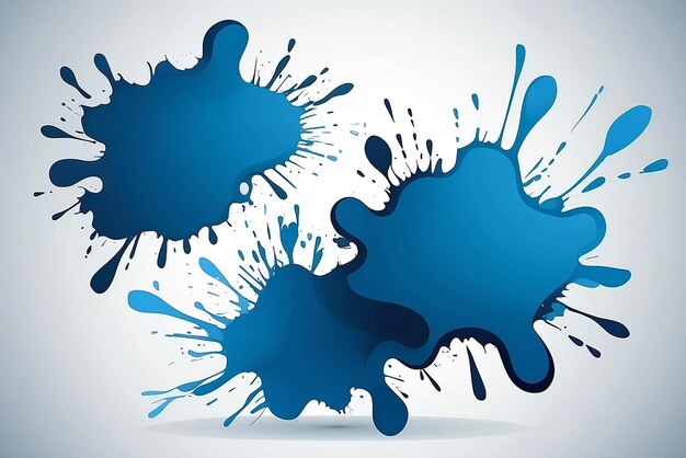 Ilustração do estoque de Blue Blot