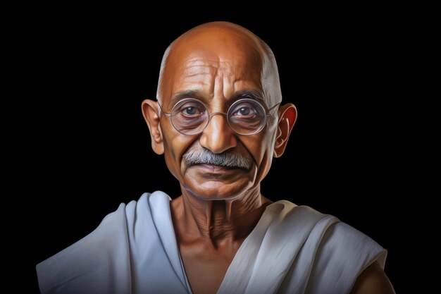 Ilustração do feliz Jayanti Mahatma Gandhi