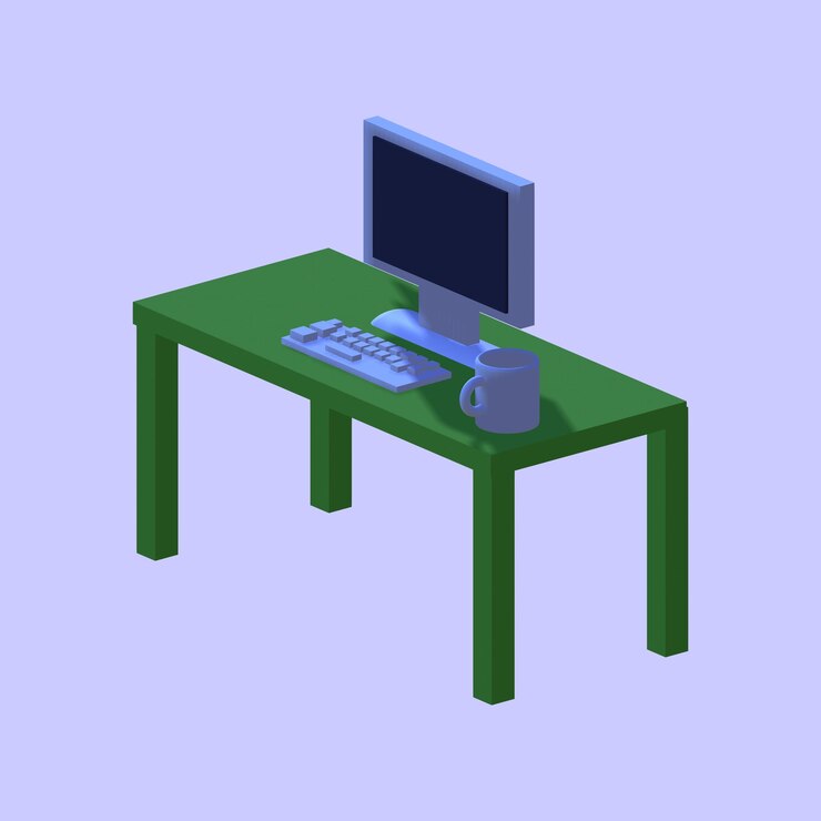 Foto ilustração do ícone do computador ilustração do ícone do monitor com fundo transparente