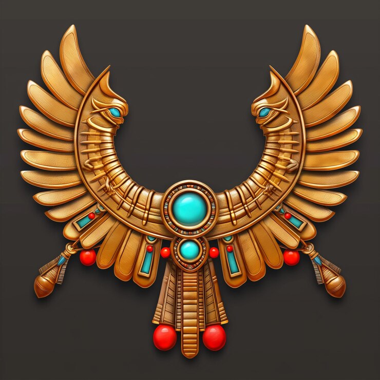 Foto ilustração do jogo egípcio ui asset