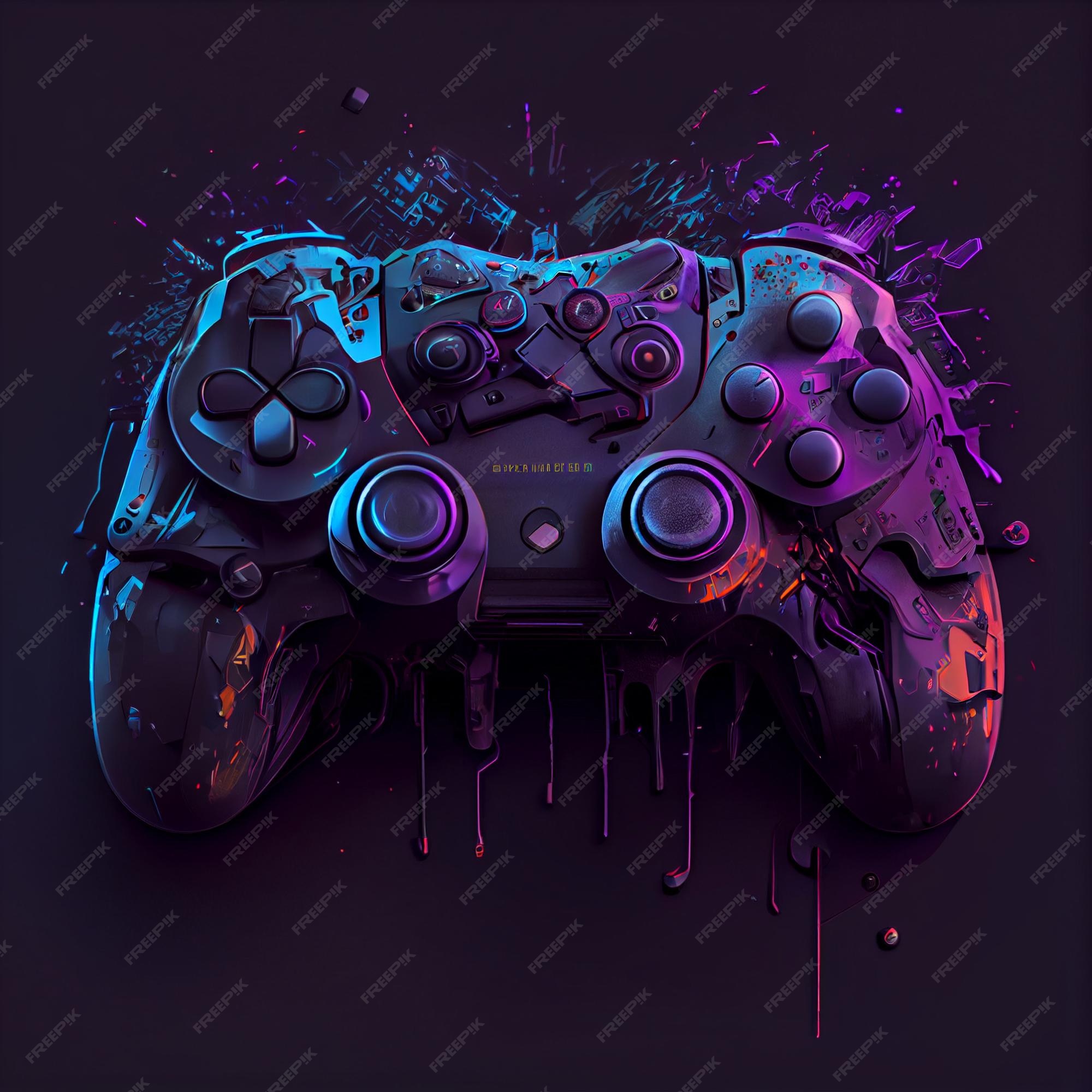 Padrão Sem Costura Do Joystick. Gamepad Moderno Brilhante De Jogos De  Desenho Animado Para Console Ou Pc. Geek Moderno. Decor Ilustração do Vetor  - Ilustração de divertimento, moda: 213235030