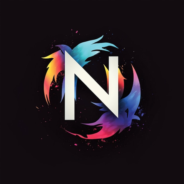 ilustração do logotipo da letra n