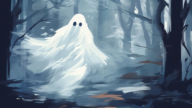 Ilustração fantasma