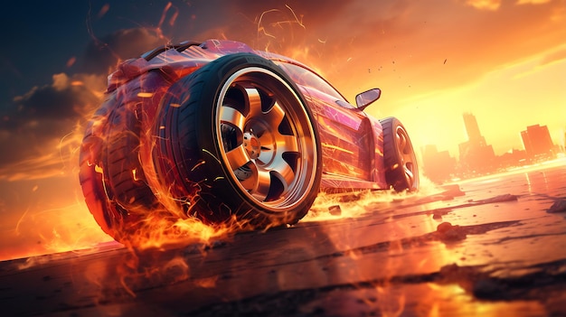 Jogo Carros 2 Relâmpago Mcqueen Corrida em Plena Vista - Gameplay 