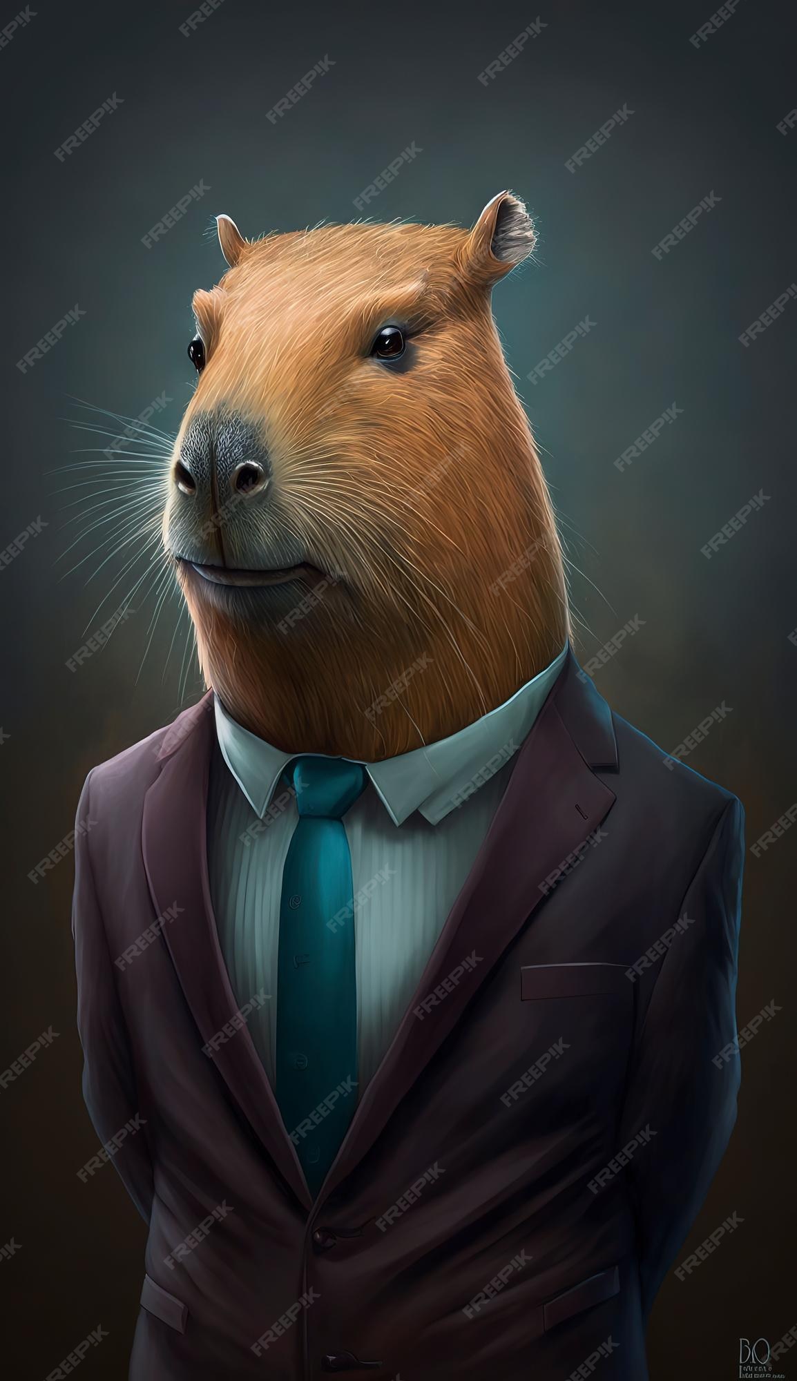 Capivara terno desenho