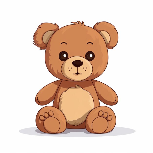 Foto ilustração gratuita de clipart de urso de pelúcia vetorial