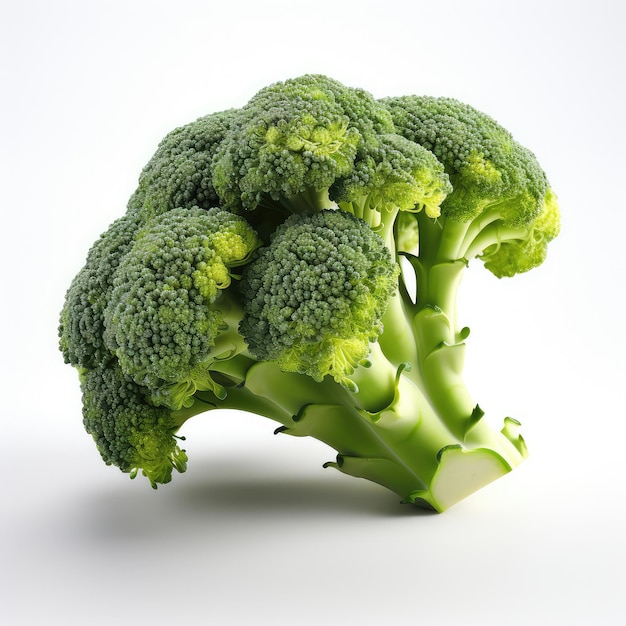 ilustração isolada mostrando brócolis envolvente